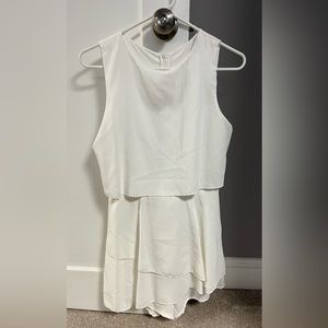 White romper NWOT